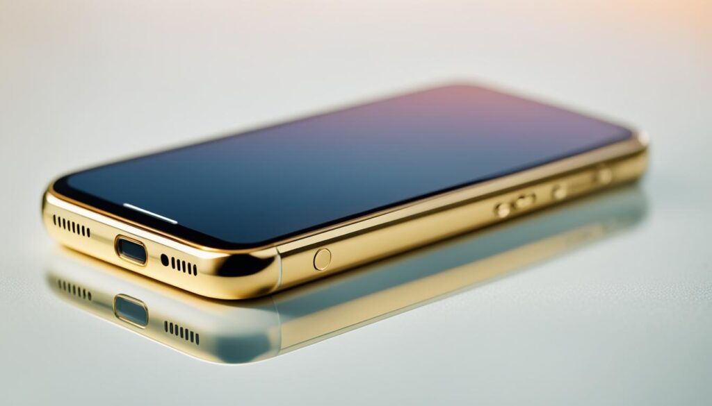 Iphone 15 goud